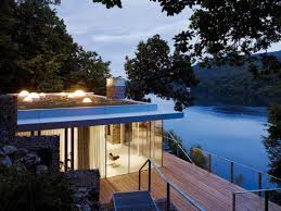 I don't remember what its name is but this is just a great house on the surface of the lake. Lake House Lhvh Architekten Archdaily