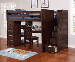 Hello, the dimensions of the embrace loft bookcase bed are, width: Multifunction Full Size Loft Bed With Desk In Weathered Espresso Allen House Kids Loft Beds And Bunk Beds