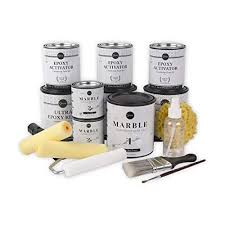 Then, i made the mistake of pouring parks super glaze epoxy over the top for extra shine and durability. Buy Giani Carrara White Marble Epoxy Countertop Kit Online In Turkey B07y8p9ybs