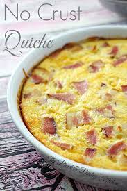 No Crust Quiche Recipe No Crust Quiche Quiche Recipes Breakfast Quiche Recipes