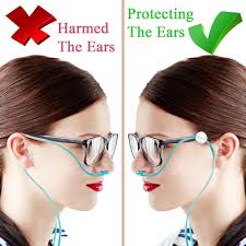Amazon.com: Okueejur 8PCS Oxygen Tube Holder for Glasses Oxygen Nasal  Cannula Clips for Ear Protection Oxygen Tube Clips for Glasses Oxygen Tube  Holder : Health & Household