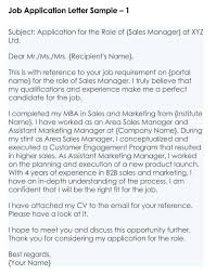 Through such letters, applicants market themselves to the employer, demonstrate their capability for the job, and the value they will bring to the employer. How To Write A Job Application Letter Samples Examples