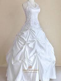 Free delivery and returns on ebay plus items for plus members. Halter V Neck Wedding Dresses Modest Wedding Dresses Pick Up Skirt Fancy Bridesmaid Dresses