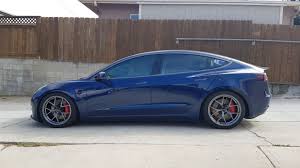 The quickest and most expensive tesla model 3 runs as hard as sports sedans such as the bmw m3. Speedwell Rs1 Wheel On Deep Blue Metallic Model 3 Tesla Model 3 Wiki