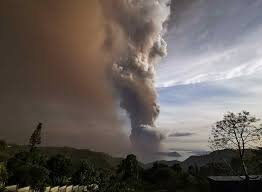 There have been more than 40 after subsequent interruptions, another volcanic island called the volcano island was formed with a lake. In Pictures Taal Erupts And Coats Philippines Towns In Ash Bbc News