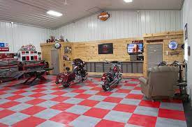 Or, maybe you already have plans to build one and are just looking for ideas. Pin By Morton Buildings Inc On Hobby Garages Garage Interior Morton Building Hobby Garage
