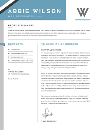 Access letters from your computer. Design Cover Letter Template In Word Format
