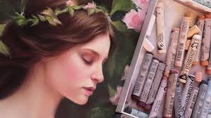 Time-lapse Pastel Portrait by Lisa Ober