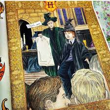Creatively Coloring On Instagram Wonderful Poh Imm Kleurboek Kleuren Harry Potter