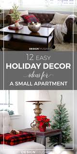12 Easy Holiday Decorating Ideas For A Small Apartment Christmas Room Decor Simple Christmas Decor Apartment Holiday Decor