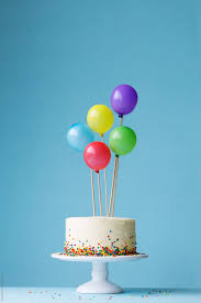 Birthday Cake And Balloons Images Birthday Cake Decorated With Colorful Balloons By Ruth Black For Stocksy United Birthday Cake Decorating Colorful Birthday Cake Balloon Birthday Cakes