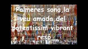 Himno De La Comunidad Valenciana Con Letra Youtube