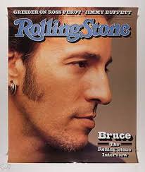 1985 Rolling Stone Poster With Bruce Springsteen