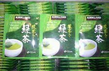 Kirkland Signature S Japanese Green Tea Bags Sencha Matcha 25 50 100 No Box Japanese Green Tea Green Tea Bags Green Tea