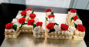 These letter cakes or alphabet cakes are in trend these days and perfect to celebrate no matter what the age. Magic Baker Happy Birthday Ali Alphabet Cake Facebook