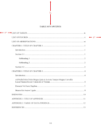 Sample table of contents apa layout is used to determine how each page of your document will appear when it is printed. Apa Style Reference For Dissertations The American Psychological Association Apa Is A Sc Table Of Contents Page Table Of Contents Template Table Of Contents