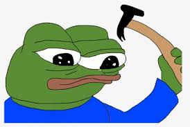 Pepe, memes, pepe memes, emojis, emotes, emoticons, pepes, cancer, gaming, shit, worst, best pepe, pepo, green frog, frog memes, monka, monkas, nitro, discord. Apu Apustaja Hammer Clipart Png Download Bttv Pepe Emotes Free Transparent Clipart Clipartkey
