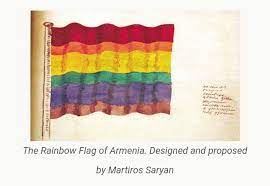 Rainbow Flag Of Armenia Briefly Used As Official Flag In 1919 Vexillology