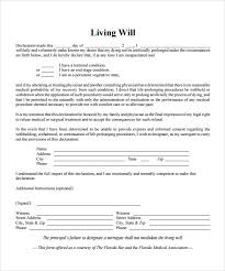 Most of the cv examples are in pdf format, to view them simply click on the relevant industry sector below to find the one that fits the job your after. Free 7 Sample Living Will In Pdf Ms Word