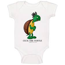 Cecil The Turtle Rabbits Run Retro Cartoon Baby One Piece