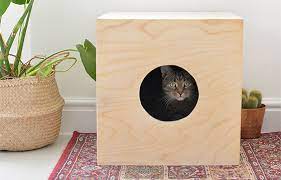 Diy Cat House Free Indoor Cat House Plans House One Cat House Diy Cat Houses Indoor Wooden Cat House