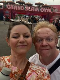 We're doing tennis for the first time. It was actually fun. Thought it  might be boring. 😝