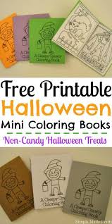Free Printable Halloween Mini Coloring Books Halloween Printables Halloween Coloring Book Coloring Books