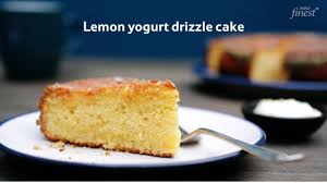 Tesco Finest Lemon Yogurt Drizzle Cake Recipe Cake Recipes Lemon Yogurt Tesco Real Food
