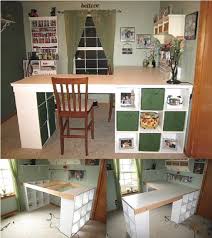 Craft Room Desk Diy Easy Project Video Instructions Craft Room Desk Diy Crafts Desk Craft Room Design