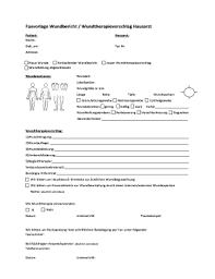 Dies ist eine barrierefreie vorlage. Fillable Online Www2 Solingen Faxvorlage Wundbericht Wundtherapievorschlag Hausarzt Patient Hausarzt Name Geb Www2 Solingen Fax Email Print Pdffiller