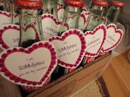 Some people love handmade stuff so much more than the items they can find in a store. Valentines Day Co Workers Valentine Treats For Employees Am Sodalighted You Are My Coworker Diy Valentines Gifts Coworkers Valentines Valentine Gifts