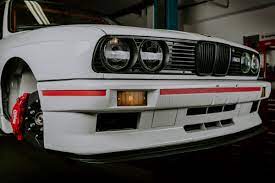 316i m40 show details set. Front Spoiler Sport Evo Made Of Carbon Bmw E30 M3