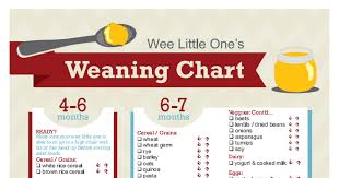 Weaningchart Pdf Baby Weaning First Foods Baby Weaning