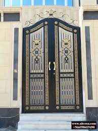 شركة التجارة العالمية المتقدمة للاعمال المعدنية ابواب خارجية 126 Iron Gate Design Entrance Gates Design Front Gate Design