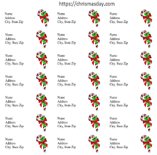 Downloadable avery label template 5160. 32 Christmas Label Templates Avery 5160 Labels Database 2020