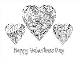 101,770 a valentine's day gift printed: 44 Valentines Day Coloring Pages Photo Inspirations Slavyanka