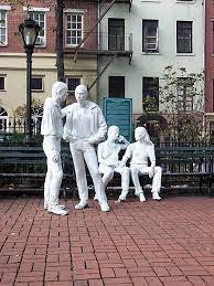 Segal was educated at the cooper union, pratt institute, new york university (b.s., 1950), and rutgers university (m.f.a., 1963) and began his artistic career as. George Segal Sculptures Bio Ideas Theartstory