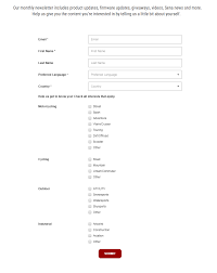 Great Sign Up Form Examples Made By Our Design Team Getting To Know You Form Example Business Emails
