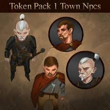 Fastest token maker for creating stamps for online platforms like roll20. Token Set 1 Town Npcs Roll20 Marketplace Digital Goods For Online Tabletop Gaming