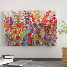 More information & complete series listing. East Urban Home Variety Of Flowers Ii By Timothy O Toole Wrapped Canvas Gallery Wrapped Canvas Giclee Reviews Wayfair