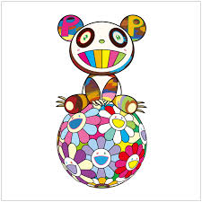 This page is maintained by haruki murakami's publishers alfred a. Atop A Ball Of Flowers A Panda Cub Sits Properly Takashi Murakami Online Kunstverkauf Artprice
