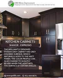 Buy Best Kitchen Cabinets Shaker Esresso From Grd Home Improvement Quality Kitchen Cabinets Shaker Style Kitchen Cabinets Best Kitchen Cabinets