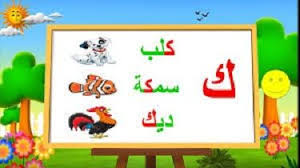 حروف اللغة العربية حرف ك learning arabic novelty sign character