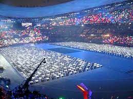 And so, on the evening of 08/08/08, at precisely 08:08:08 p.m. 2008 Olympics Opening Ceremony Part 1 Youtube