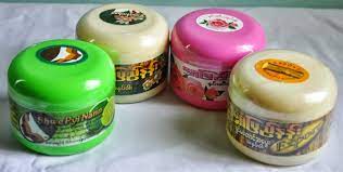 Ada yg hijau sahaja borong 10pc:rm100 include postage. Bedak Thanaka Original 40gm Imuslim