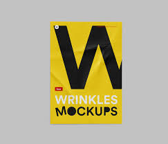 Download Free Crumpled Paper Mockup Set Free Mockup PSD Mockup Templates
