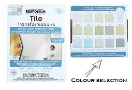 And dries to a flat finish. Yes You Really Can Paint Tiles Rust Oleum Tile Transformations Kit Pink Little Notebookpink Little Notebook