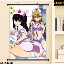 LAKD Anime Canvas Painting Strike The Blood Series Cartoon Anime Wall Roll  Canvas Painting Poster 40 x 60 cm F : Amazon.de: Home & Kitchen