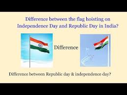 Conclusion it was not a khalistani flag but the nishan sahib, a religious flag of sikhs, which was raised at red fort. Difference Between Republic Day Independence Day Flag Hoisting Youtube
