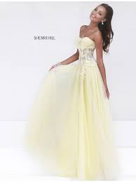 Sherri Hill 11135 Prom Dress 2014 Prom Dresses Yellow Prom Dress 2014 Sherri Hill Prom Dresses